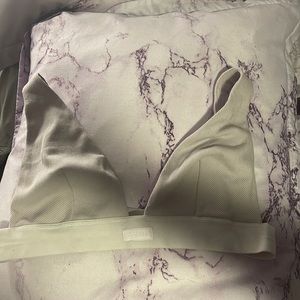 SKIMS COTTON JERSEY TRIANGLE BRALETTE